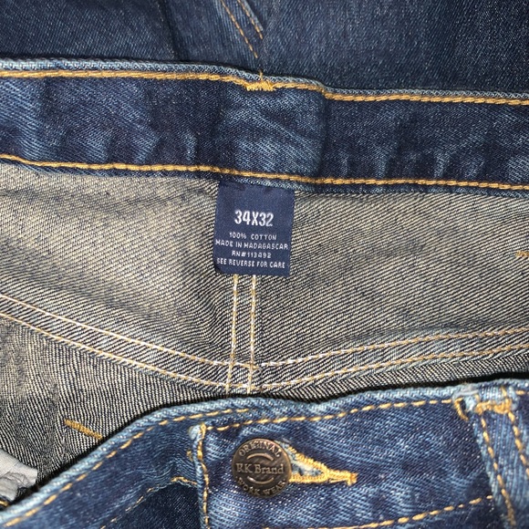 RK Brand NWT real work wear denim jeans size 34 x 32 - Picture 3 of 3